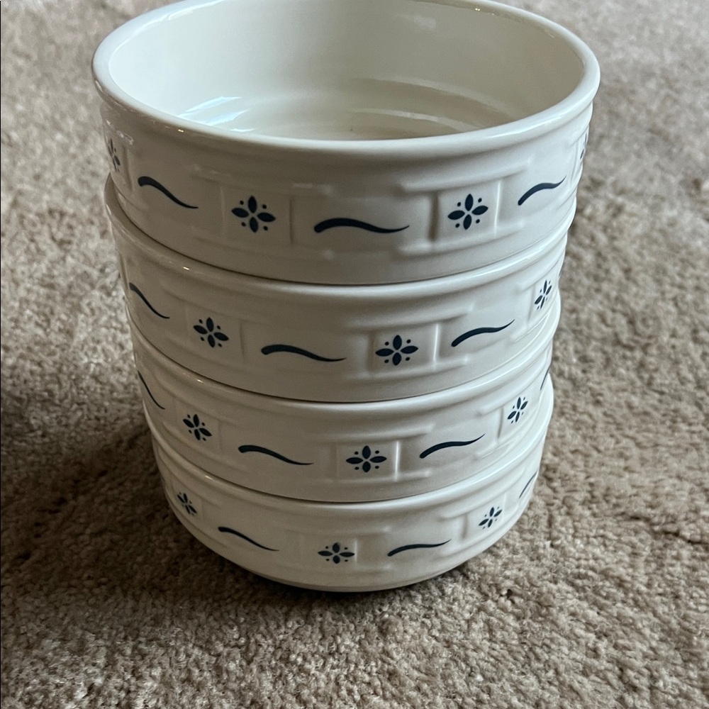 Longaberger Stackable Bowls